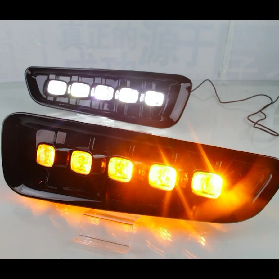 Kalaite автомобильный DRL Светодиодный дневной ходовой светильник для Ford F150 2015 2016 2017