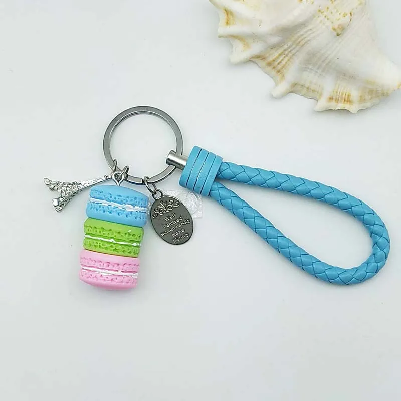 Женские торт Key chain модные красивые и привлекательные французская выпечка для