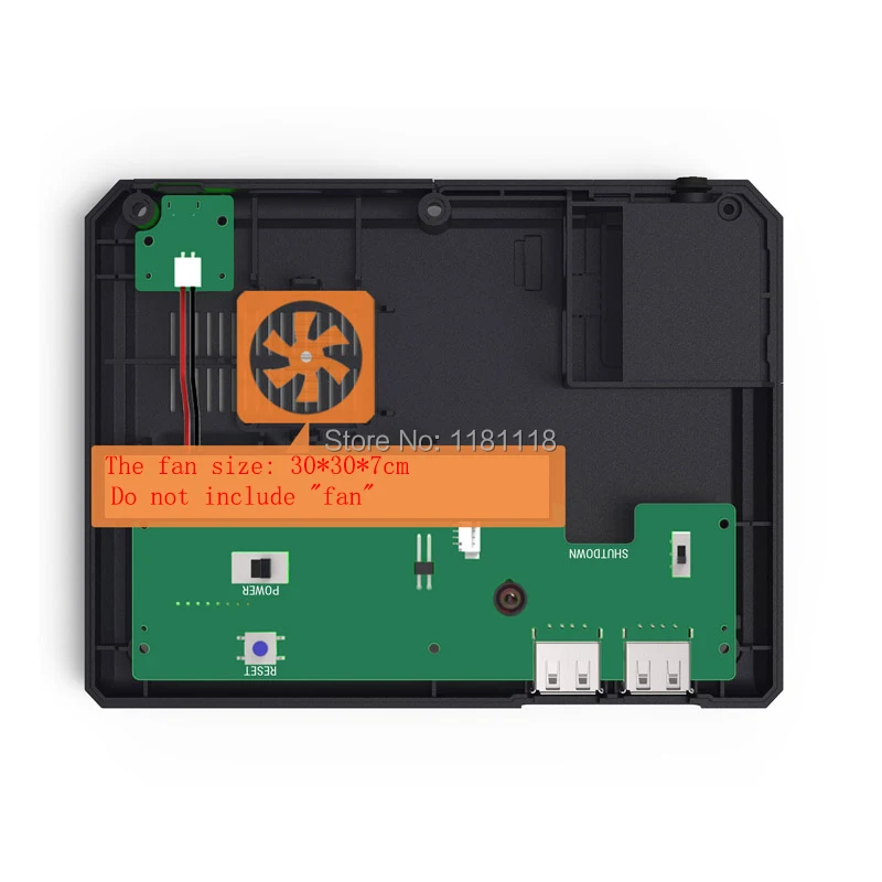 Raspberry Pi MEGAPI чехол Shell MD чехол