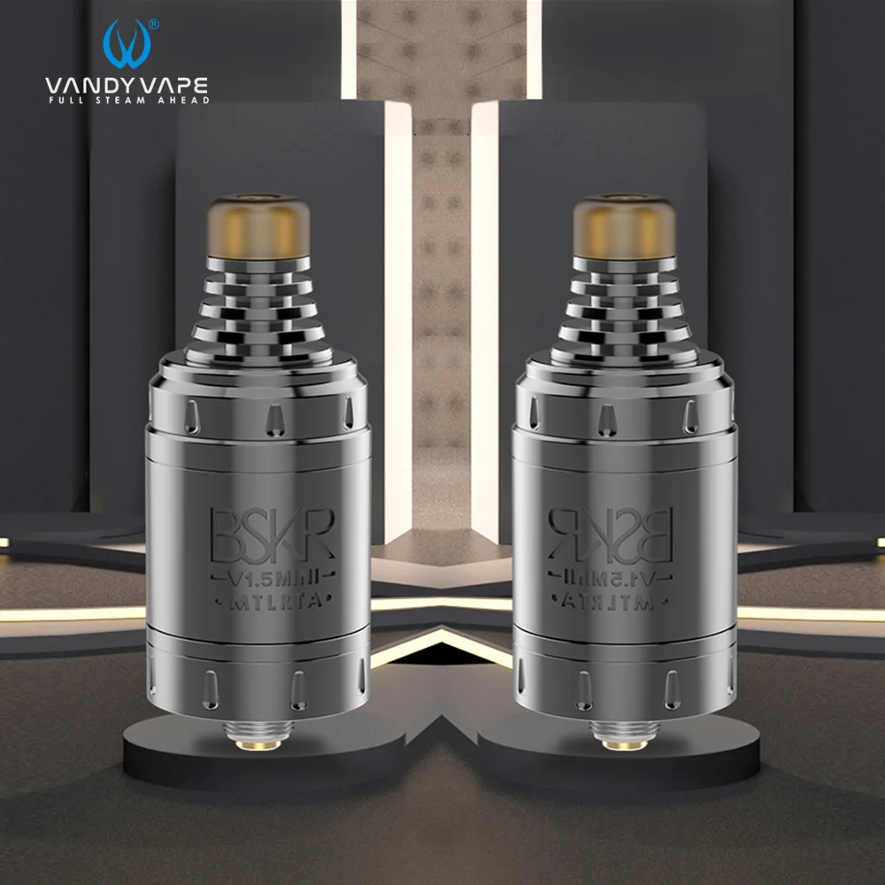 Оригинальный Vandy vape BSKR V1.5 Мини MTL RTA бак с сверхтонким плавленый Clapton SS316