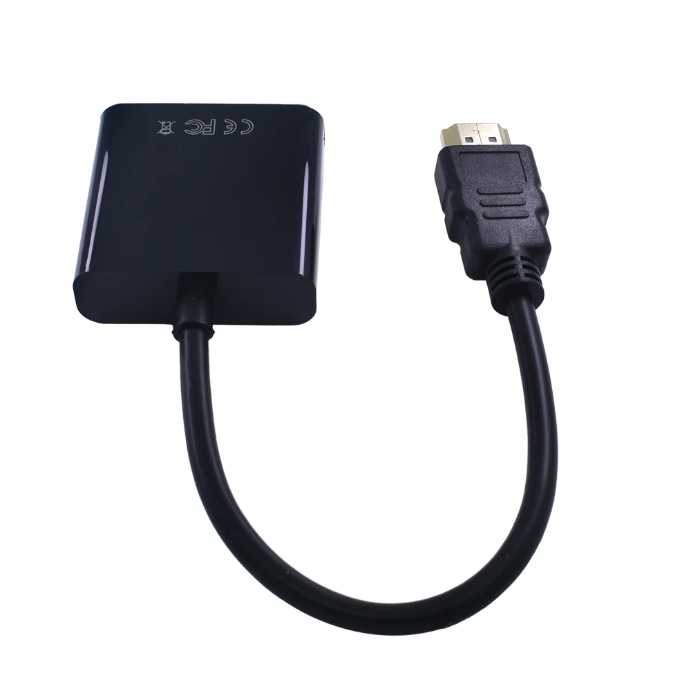 Кабель TISHRIC для HDMI-VGA с разъемом Mini Micro HDMI 1080P Xbox HDTV Цифровой в Аналоговый адаптер |