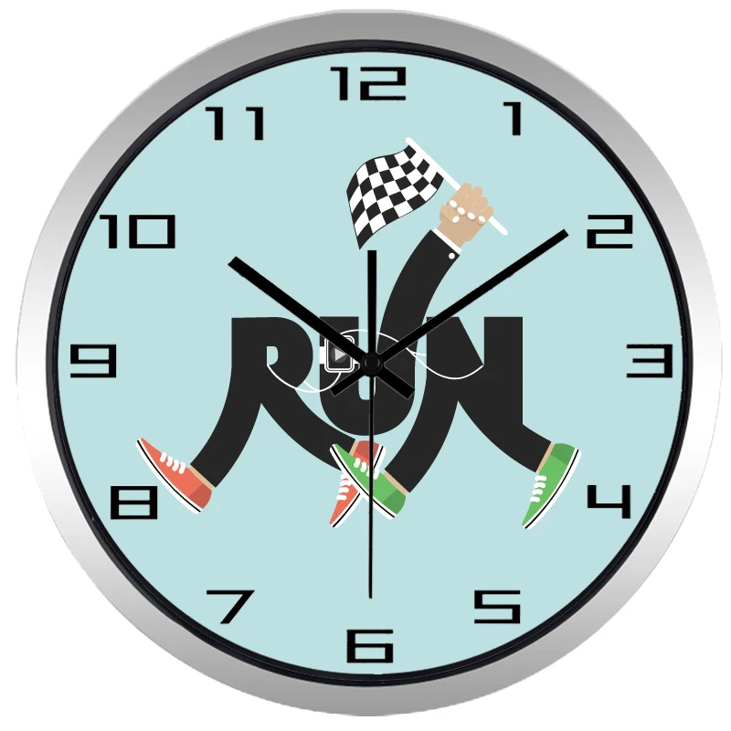 Креативные настенные часы для бега и занятий спортом|wall clock|clock wall clockwall clock |