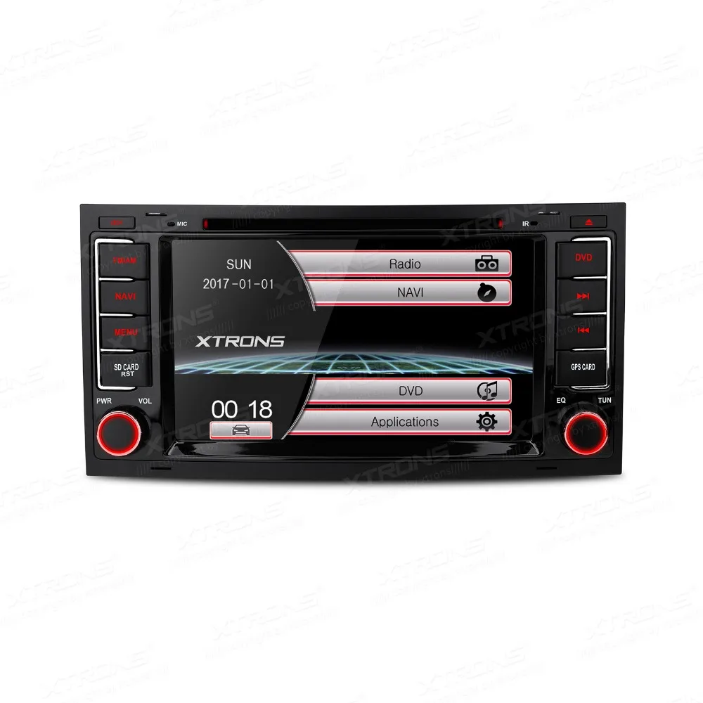 XTRONS 7 дюймовый HD цифровой сенсорный экран Dual CANbus GPS навигация автомобильный DVD