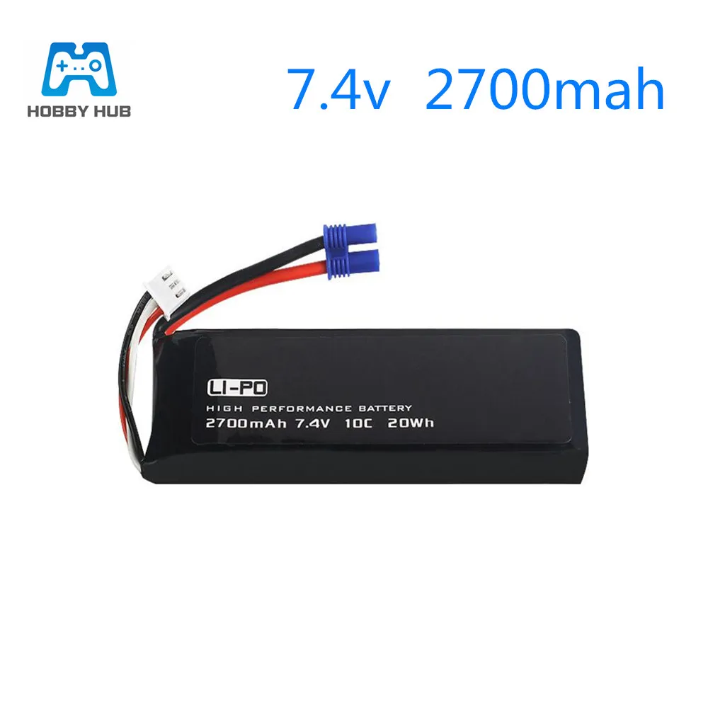 Аккумулятор для квадрокоптера Hubsan H501S H501C H501W X4 7 4 В 2700 мАч|Детали и аксессуары| |