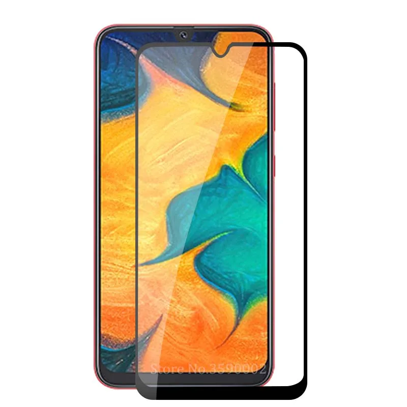Полное покрытие для samsung a30 защитная пленка из закаленного стекла для samsung galaxy a30 a 30 30a a305f 6,4 дюймов Чехол-пленка