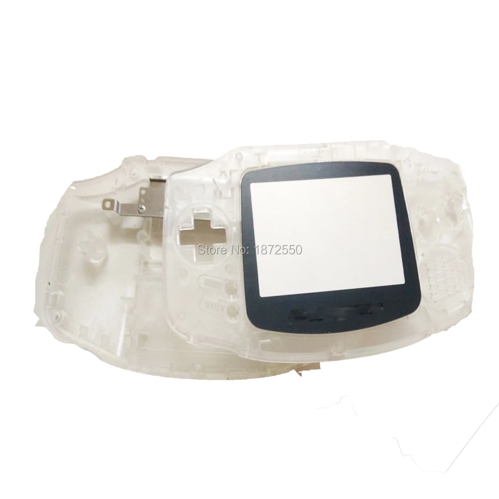 Горячая Распродажа Кристалл Цвет Замена Ремонт Корпус для NintendoGameboyAdvance GBO Cover