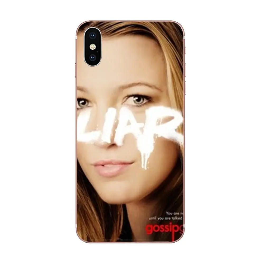 Case Fashion For Sony Xperia Z Z1 Z2 Z3 Z4 Z5 compact Mini M2 M4 M5 T3 E3 E5 XA XA1 XZ Premium Tv Show Gossip Girl Lips | Мобильные
