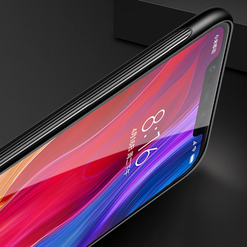 mi 8 Luxury Glass Phone Case on for Funda Xiaomi Mi Hard Cover Coque Xiomi Mi8 Snapdragon 6.21 inch Women |
