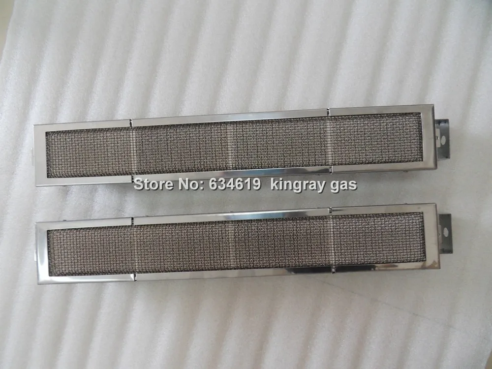 Керамическая инфракрасная газовая горелка для барбекю из нержавеющей стали с