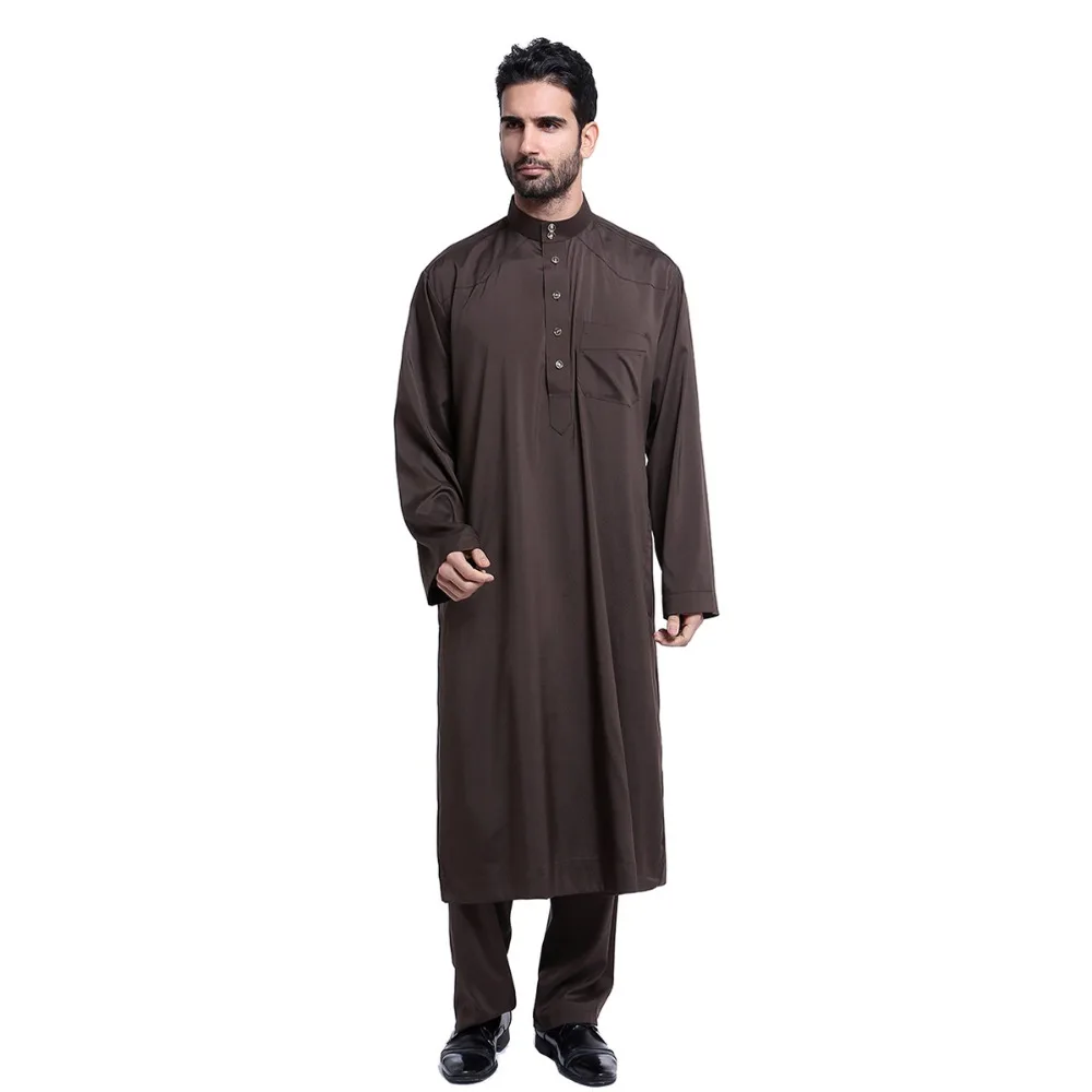 2019 Лидер продаж Арабский исламский для мужчин костюмы абайя Moroccan мусульманское