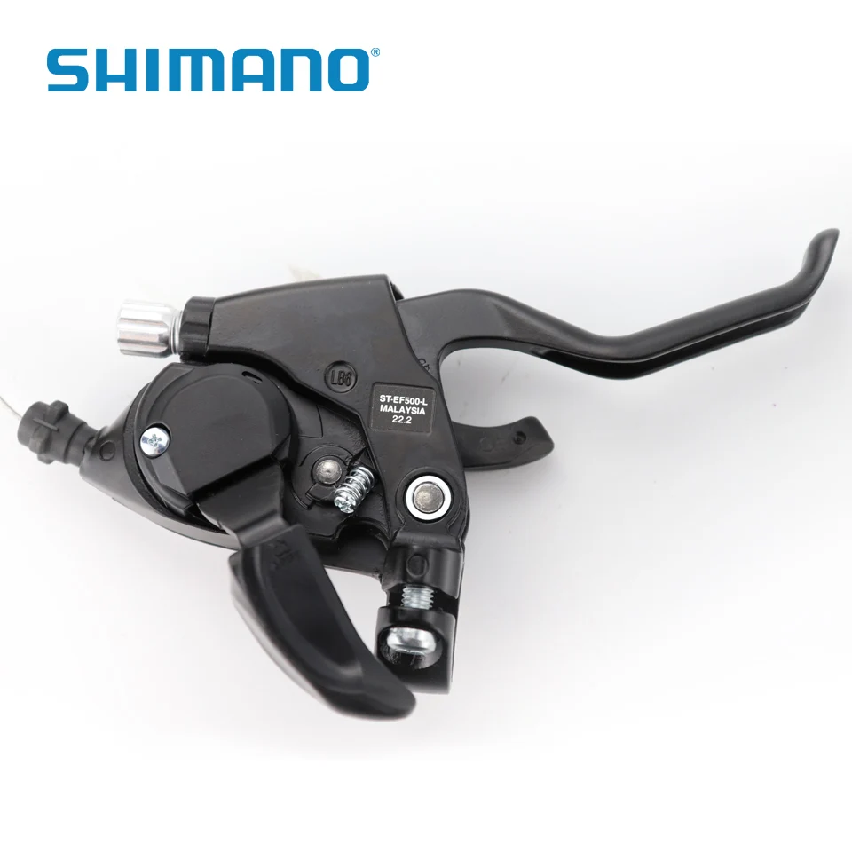 Велосипедные рычаги переключения тормозов SHIMANO ST EF500 3x7S|Велосипедный