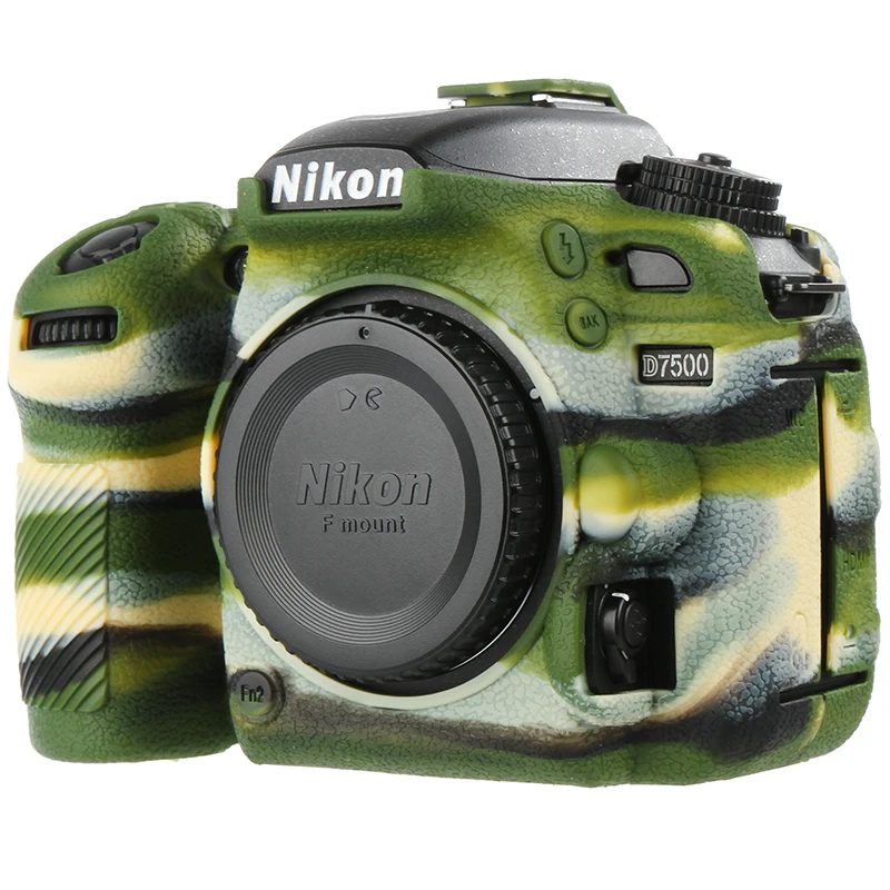 Для Nikon D7500 Мягкая силиконовая резина камера защитный чехол для тела Кожа Камера сумка Защитная Крышка для Nikon D7500
