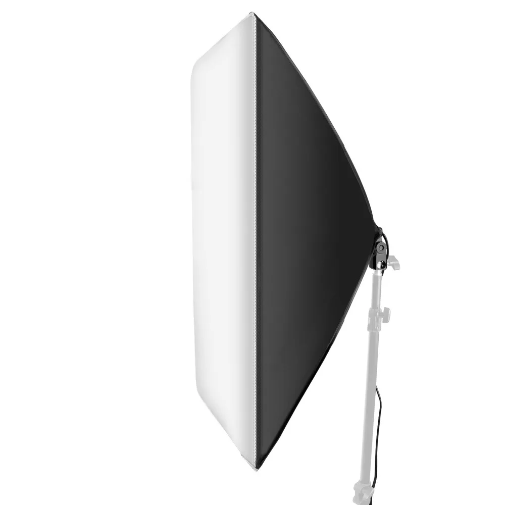Neewer 24x24 дюйма/60x60 см проводной студийный софтбокс диффузор с E27 Socketfor лампа