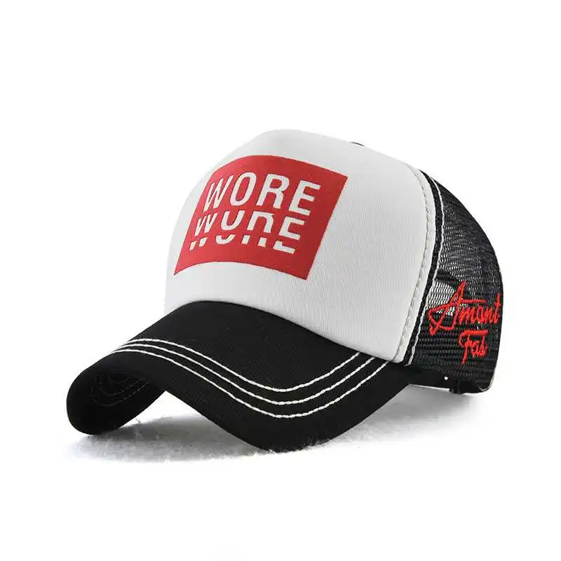 Летняя сетчатая Мужская бейсболка с вышивкой snapback кепка для мужчин и женщин