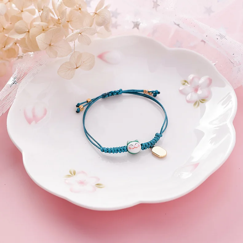 HUANZHI новинка 2019 корейские милые разноцветные бусы звезда кисточка керамический