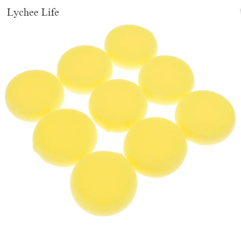 Lychee Life 12 шт./лот, керамическая пена, водопоглощающая губка, скульптурная губка, маленькие керамические инструменты