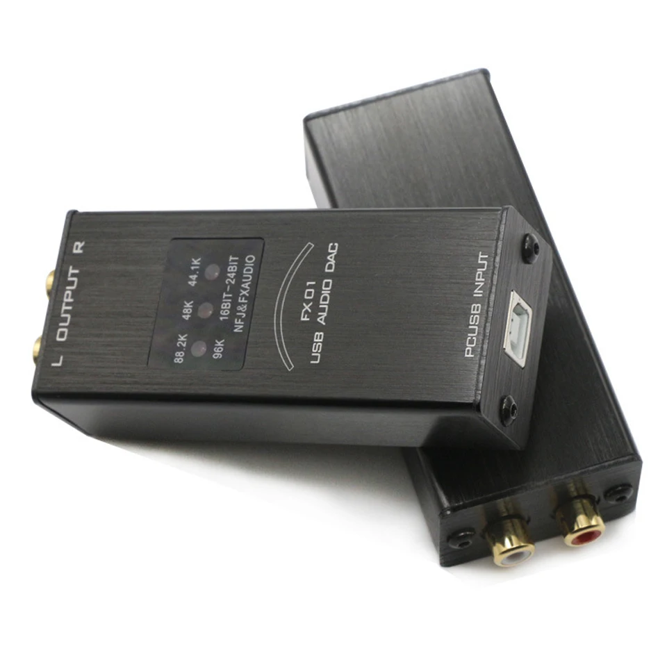 Music Hall последние FX Auido 01 Мини ПК USB звуковая карта аудио декодер DAC SA9023 + PCM5102 частота