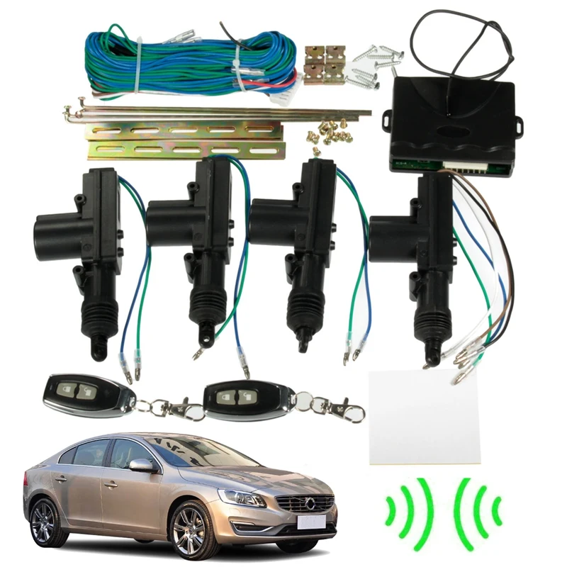 2/4 дверь автомобиля пульт дистанционного управления Центральный замок без ключа