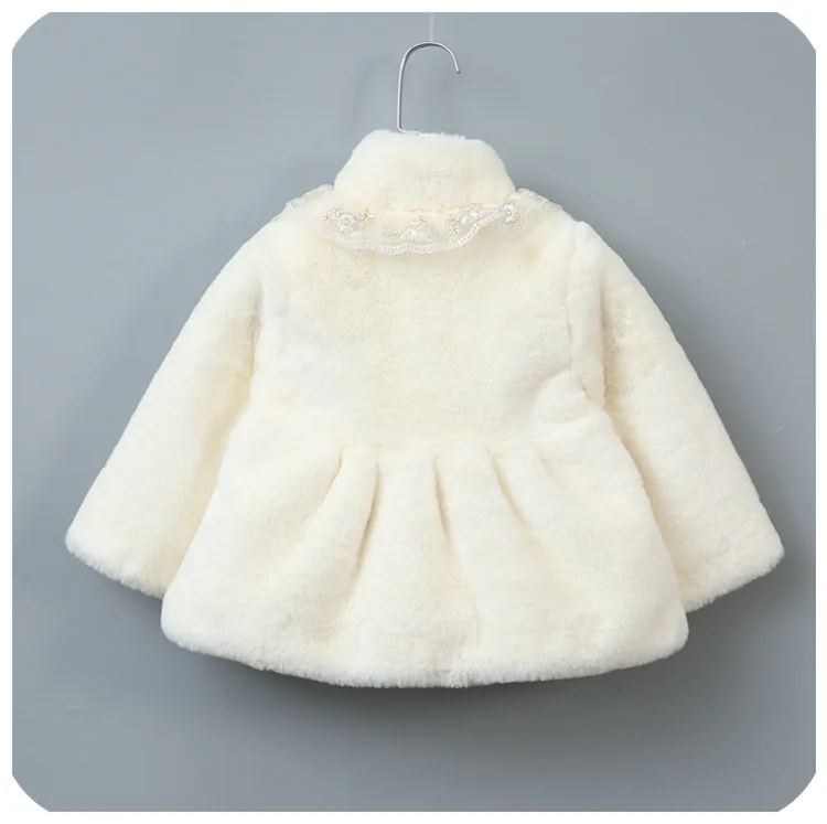 Плотное пальто для маленьких девочек коллекция 2018 года зимняя одежда флисовая