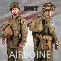 ww2 us band of brothers 101 airborne set paratrooper suits uniform equipment set m42 high quality army military