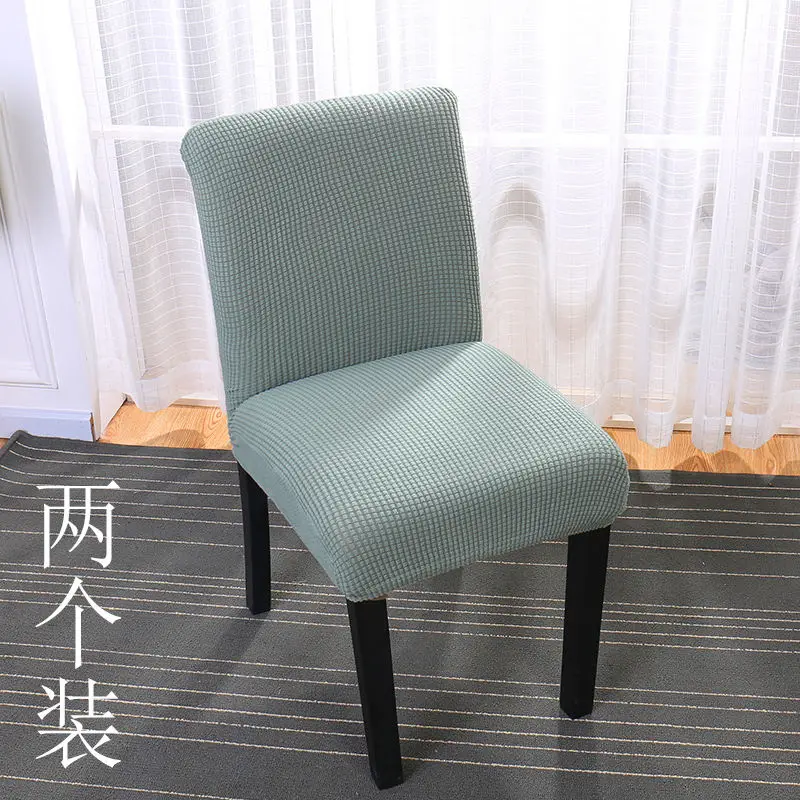 cypress green S 2 шт./лот льняно-хлопковые чехлы на стулья для кухни банкетного отеля DIY Северный стул, цветные Чехлы, съемный чехол на сиденье, домашний декор - Цвет: cypress green S