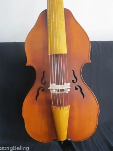 Резная в стиле барокко SONG master 7x7 струн 25 1/2 дюймов Альта da gamba #11102|baroque viola|gamba |