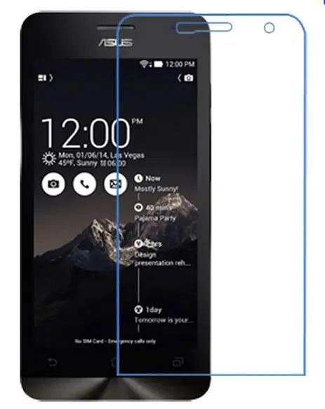 Защитная пленка HD прозрачная защитная для ASUS ZenFone 3 Max ZC520TL грязеотталкивающая