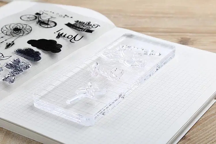 1PC Clear Stamps Acrylic block for Transparent Stamp Pad DIY scrapbooking Decoration Tools | Дом и сад