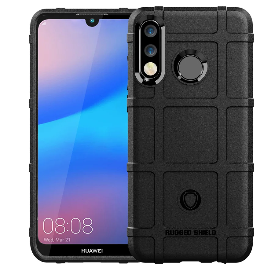 Армейский камуфляжный чехол для телефона Huawei Nova 4e Силиконовый противоударный