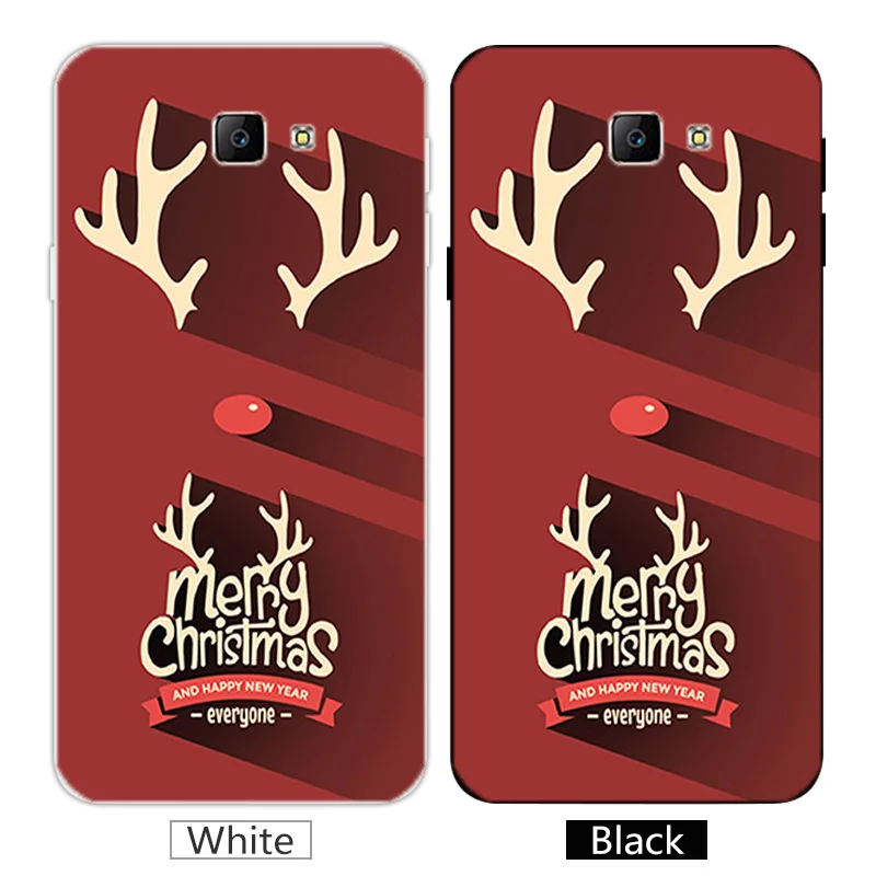 For Samsung Galaxy J5 Prime On5 2016 Merry Christmas Case Silicon TPU Silicone 5&quot Duos G570F Cover |