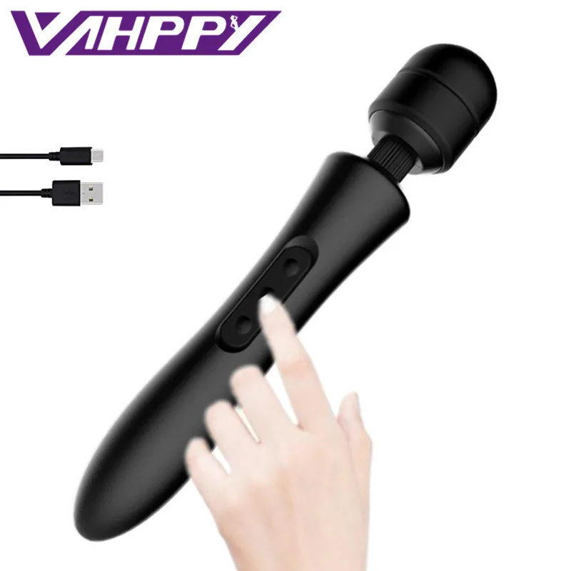 20 скоростей фаллоимитатор вибратор G Spot (точка G) AV палочка Секс игрушки Волшебная