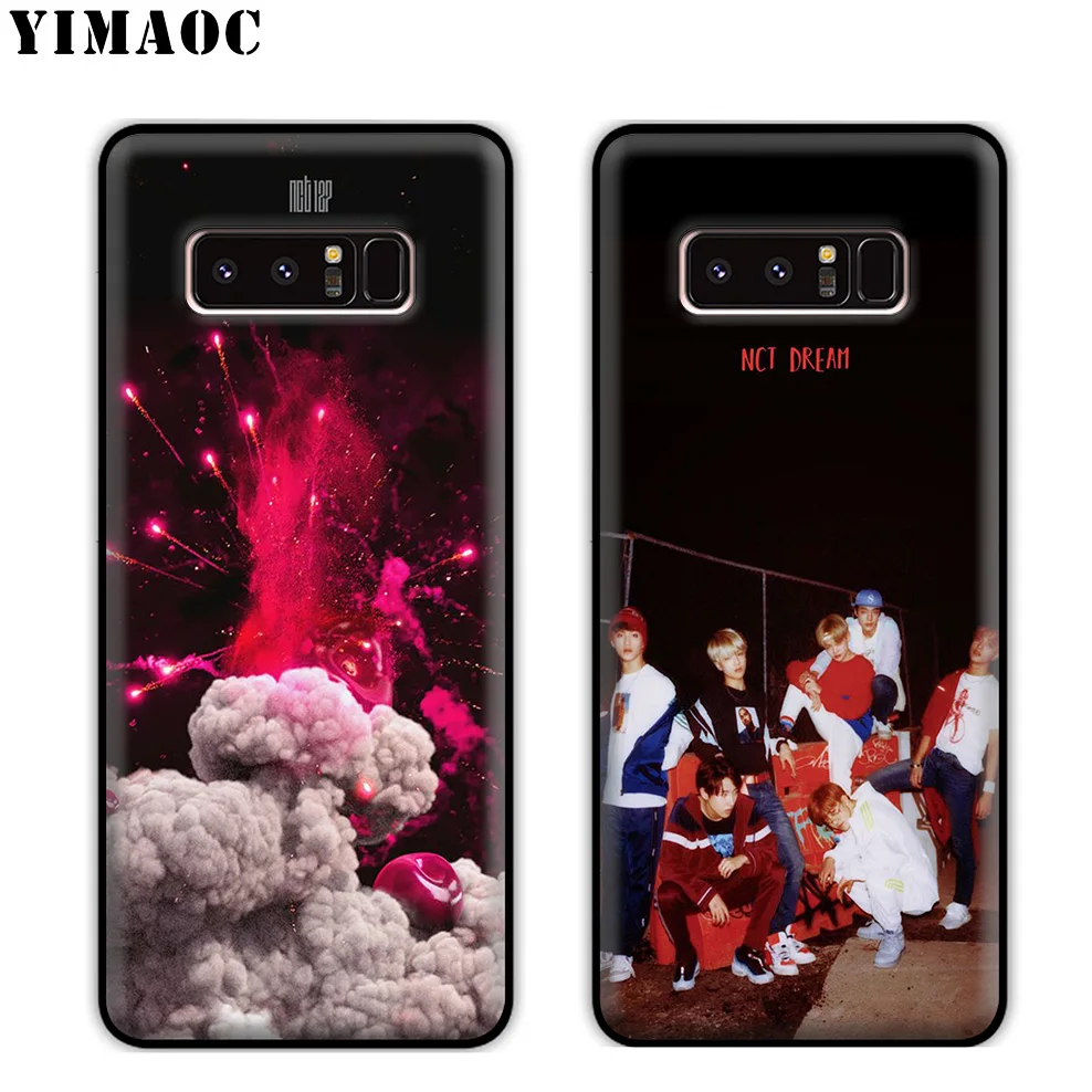 YIMAOC NCT 127 K Pop Soft Silicone Case for Samsung Galaxy Note 10 Plus 9 8 A9 A8 A6 2018 A5 A3 2017 2016 |