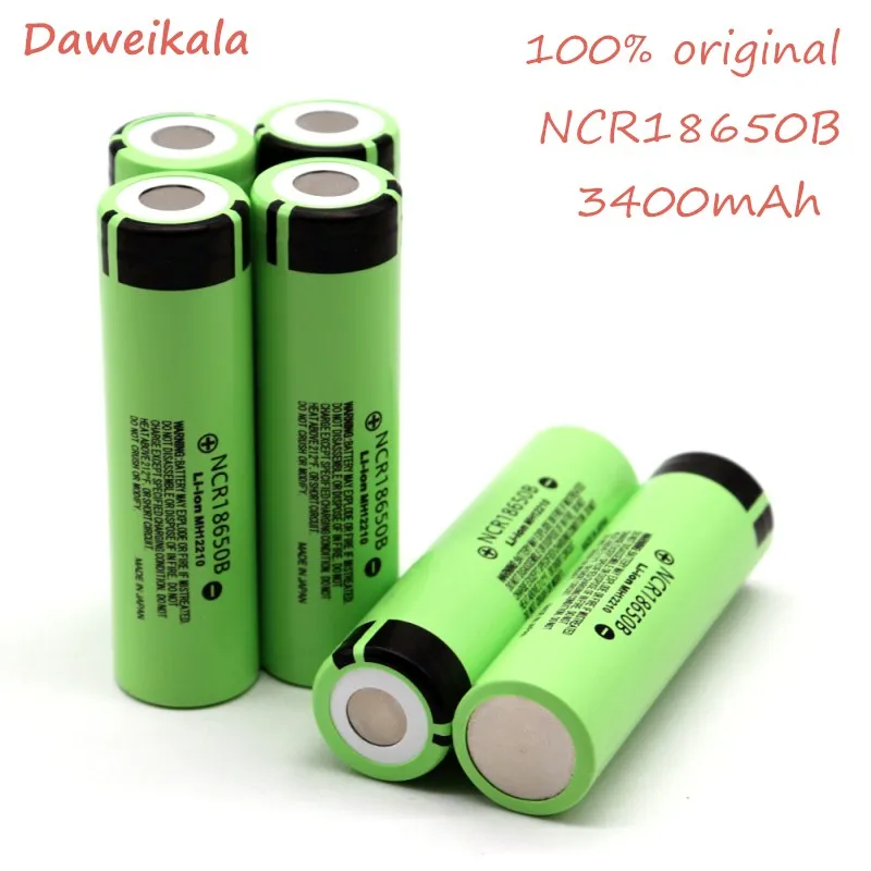 Nuevo NCR 18650B 3,7 V 3400 mAh 18650 batera de LiTiO recargable para Las bateras de la linterna