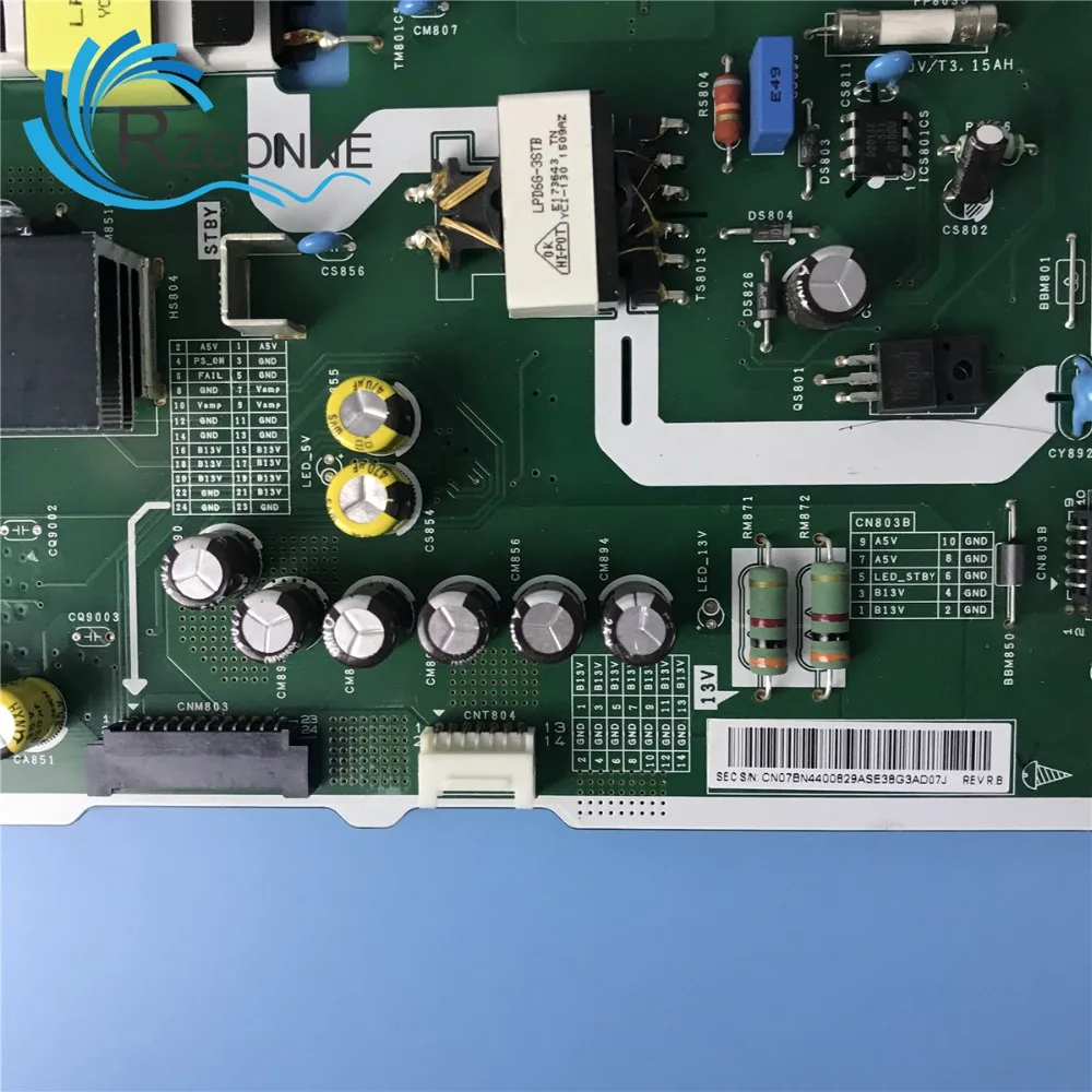Плата питания для Samsung L88SM9NB_FSM PSLF881P07B BN44 00829A Rev1.1 UA88JS9900JXXZ UN88JS9500FXZA
