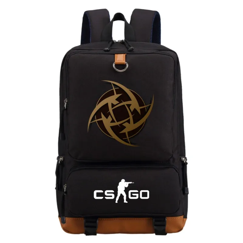 WISHOT Team Fnatic DOTA 2 CS рюкзак csgo Virtus. pro SK рюкзак с игровой символикой подростковые мужские wo мужские школьные сумки для студентов сумки для ноутбука - Цвет: Black5