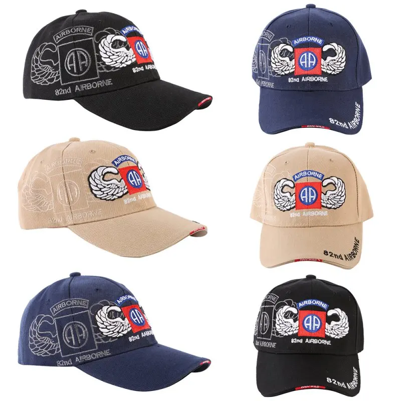 Airborne Division 101 я воздушная армейская бейсболка Sombreros Мужская Уличная Военная Кепка