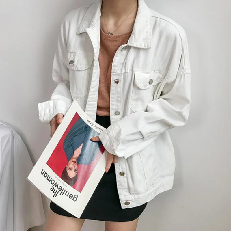 Женская джинсовая куртка в стиле Харадзюку|denim jacket women|jeans coatjacket women |