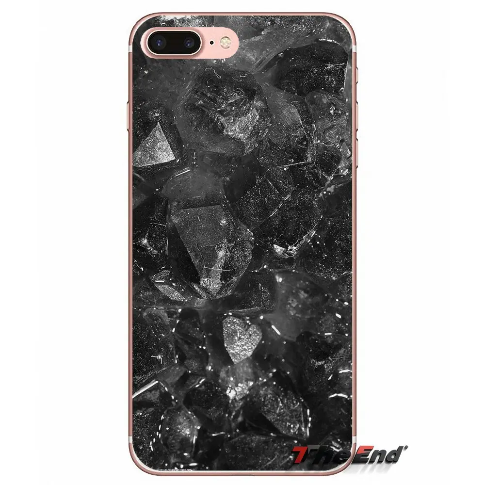Cute Marble Texture Rock Stone Silicone Case For Samsung Galaxy Note 3 4 5 Grand Core Prime S3 S4 S5 MINI S6 S7 edge S8 S9 Plus | Мобильные