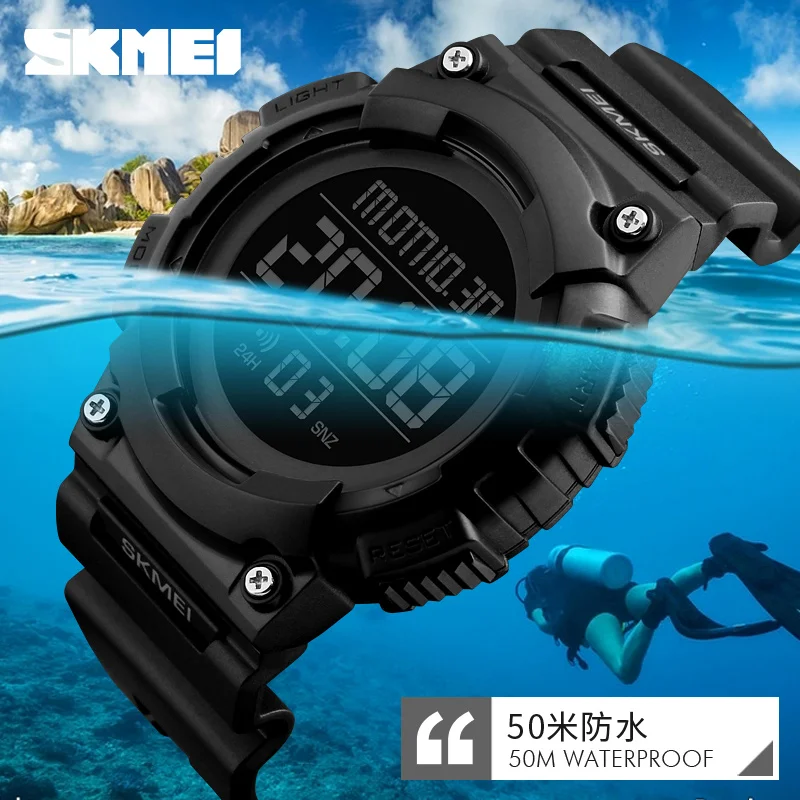 Спортивные часы SKMEI Outdoot для мужчин роскошные брендовые Многофункциональные