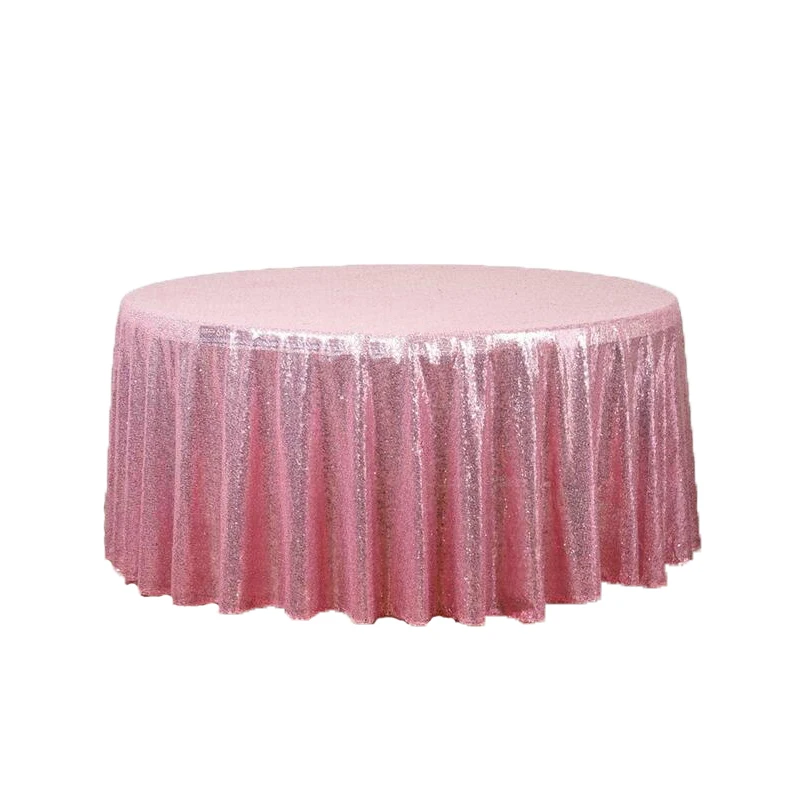 New classical sequin table cloth round silver tablecloths for wedding banquet | Дом и сад