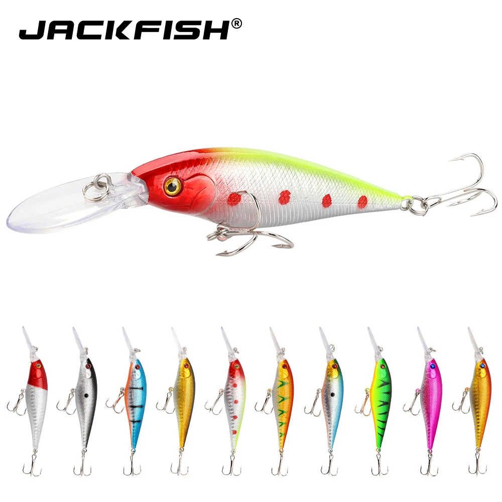 JACKFISH искусственная приманка 10 шт./лот рыболовная свимбейт кренкбейт жесткая г/9