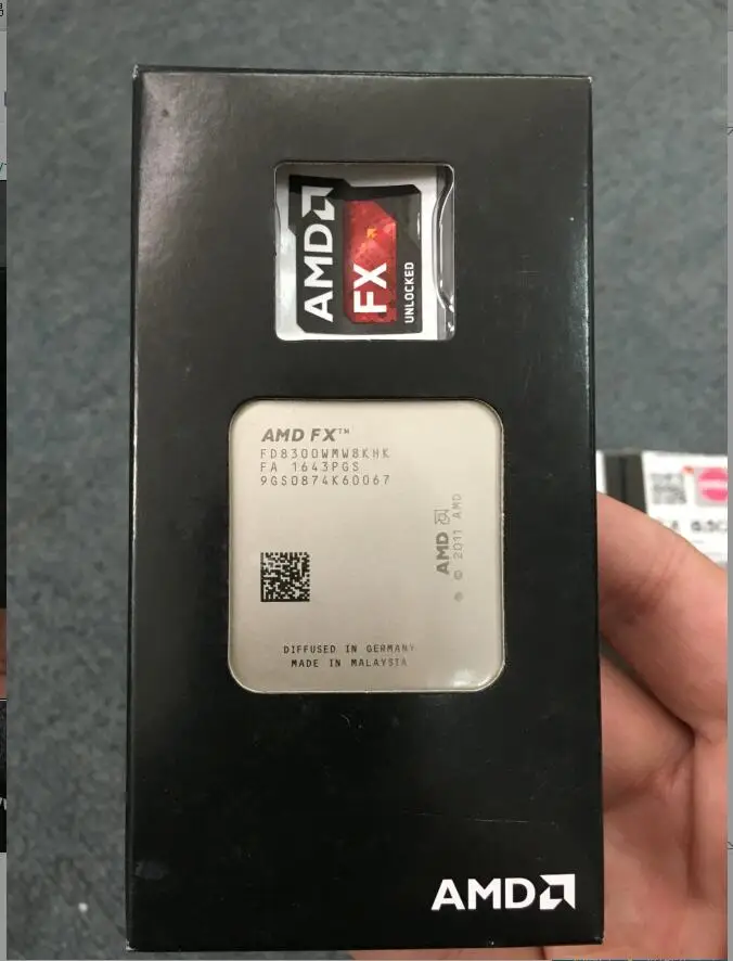 Процессор AMD FX серии 8300 Восьмиядерный процессор в штучной упаковке AM3 + сильнее
