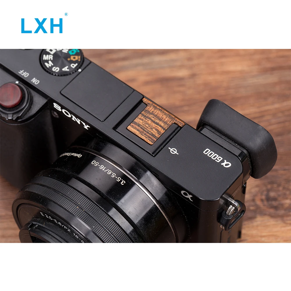 Деревянная крышка горячего башмака для камеры LXH Sony Alpha A9 A7 A7R A7RII A7II A3500 A6000 NEX