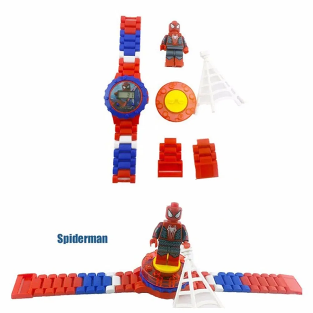 Принцесса строительные блоки часы Кирпичи совместимы с legoingly Ninjagoed снег Анна