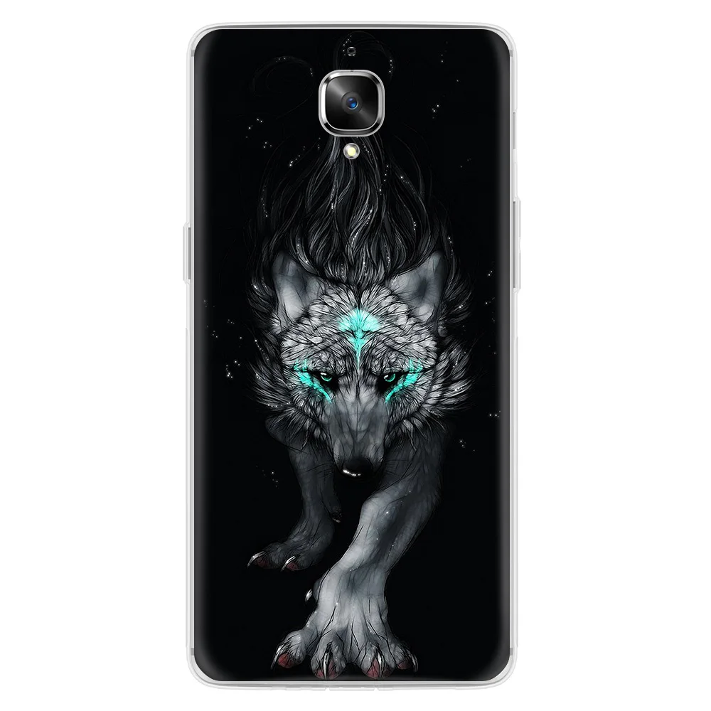 Чехол для телефона Wolf Lion OnePlus 5 3/3T 5-дюймовый Мягкий силиконовый чехол из ТПУ с