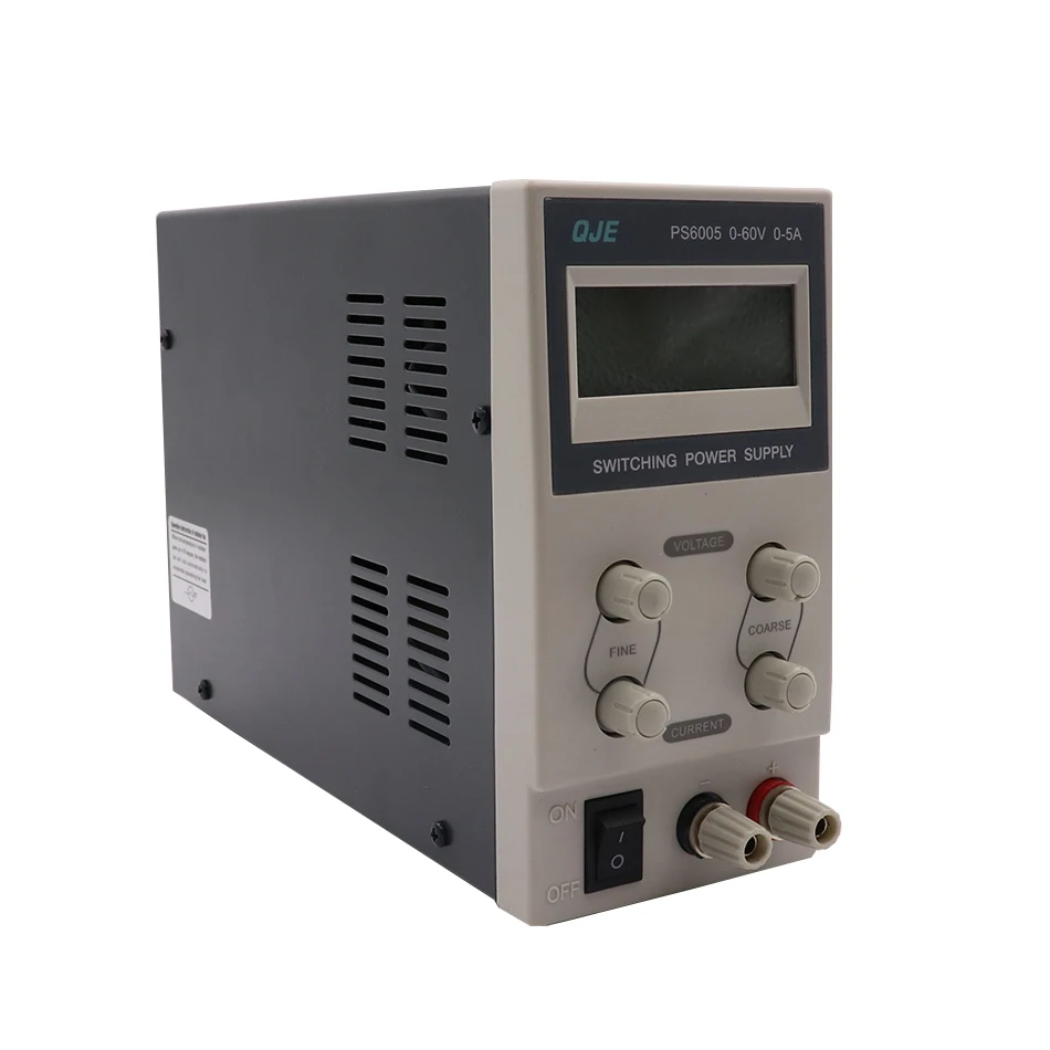 QJE PS6005 Профессиональный ЖК-цифровой Регулируемый источник питания постоянного