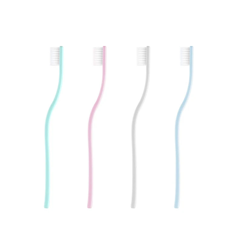 4Pcs/Set Soft Bristle Adult Toothbrush Europe and The United States Simple Popular Brush Transparent Boxed Oral Care | Красота и