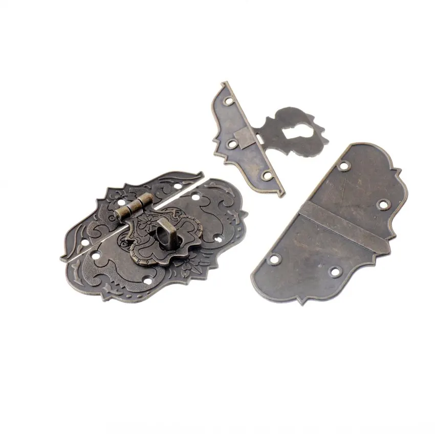 Бесплатная доставка 2 комплекта застежки для сумок и бронзового цвета сумочки