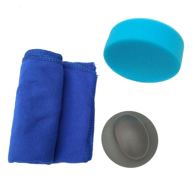 3 шт./1 набор губки Для Полировки Автомобиля|sponge handle|sponge spongesponge wax |