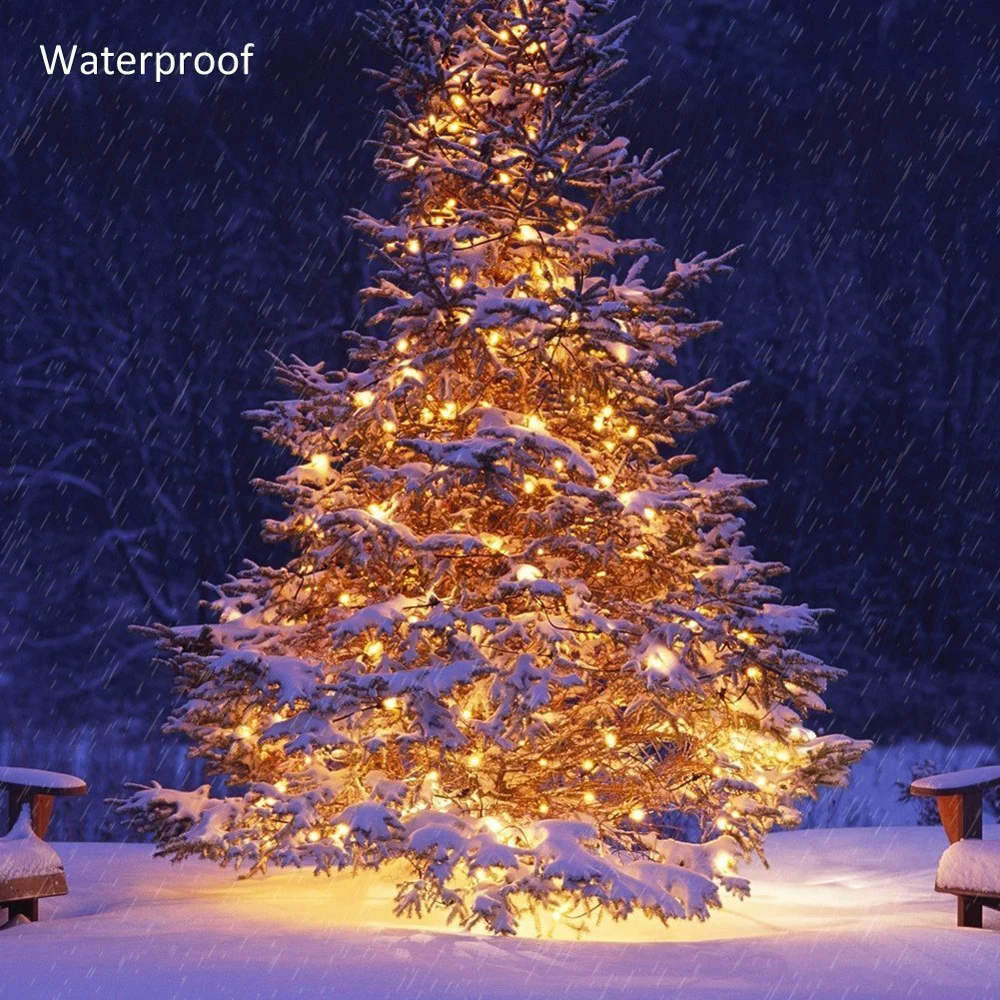 DZ10 50M 400Leds Fairy LED String Light Outdoor Waterproof AC220V Christmas Garland For Xmas Wedding Party | Лампы и освещение
